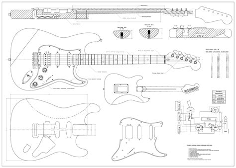 Stratocaster Template